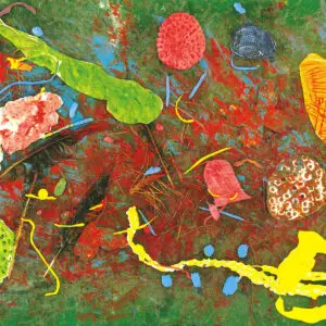 bright colours painting