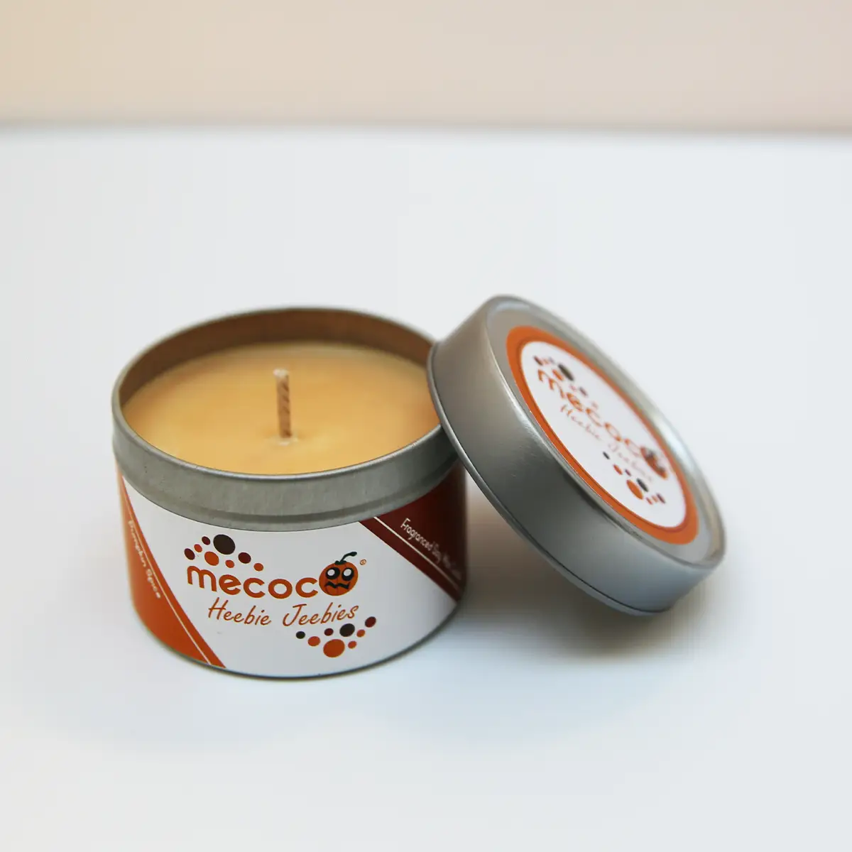 Heebie Jeebies / Pumpkin Spice Scented Soy Wax Candles - Image 3