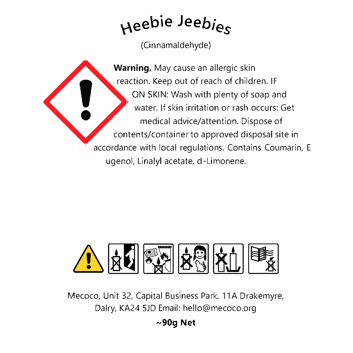 Heebie Jeebies / Pumpkin Spice Scented Soy Wax Candles - Image 6