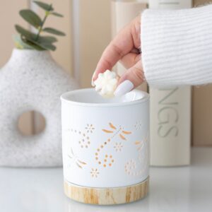 Dragonfly (Wood Effect) Ceramic Wax Melter