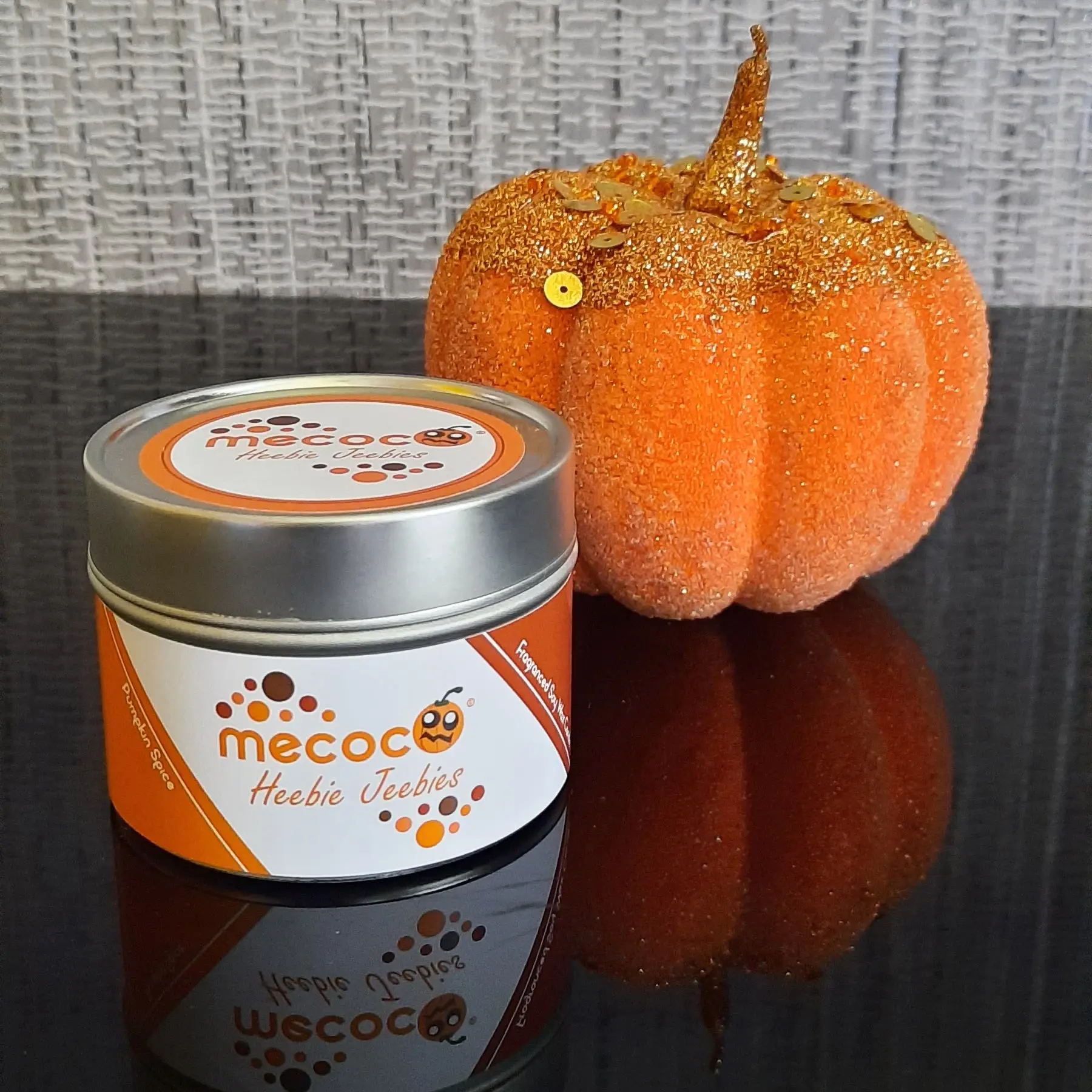 Heebie Jeebies / Pumpkin Spice Scented Soy Wax Candles - Image 4