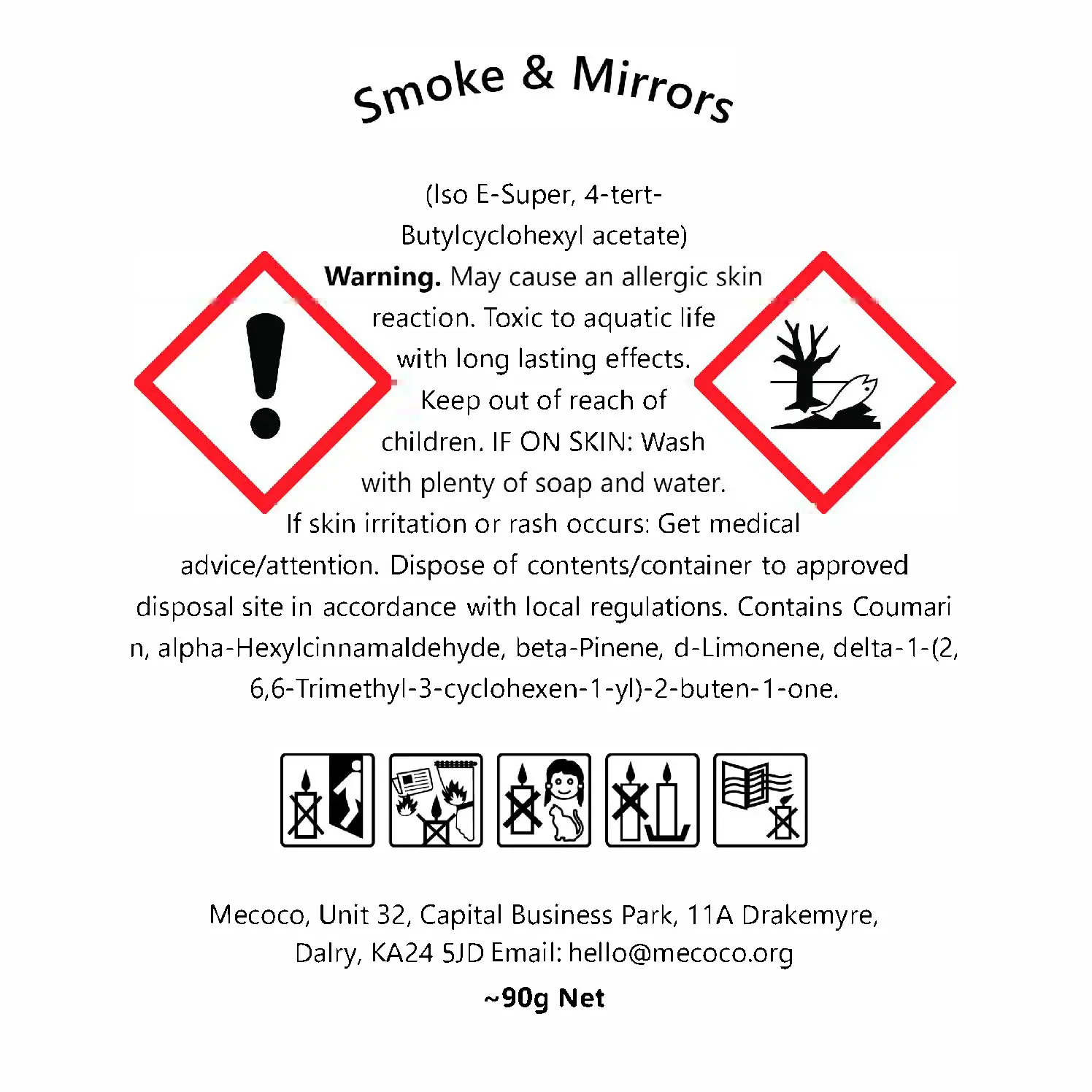 Smoke & Mirrors / Cologne, Cognac & Oak Scented Soy Wax Candles - Image 8
