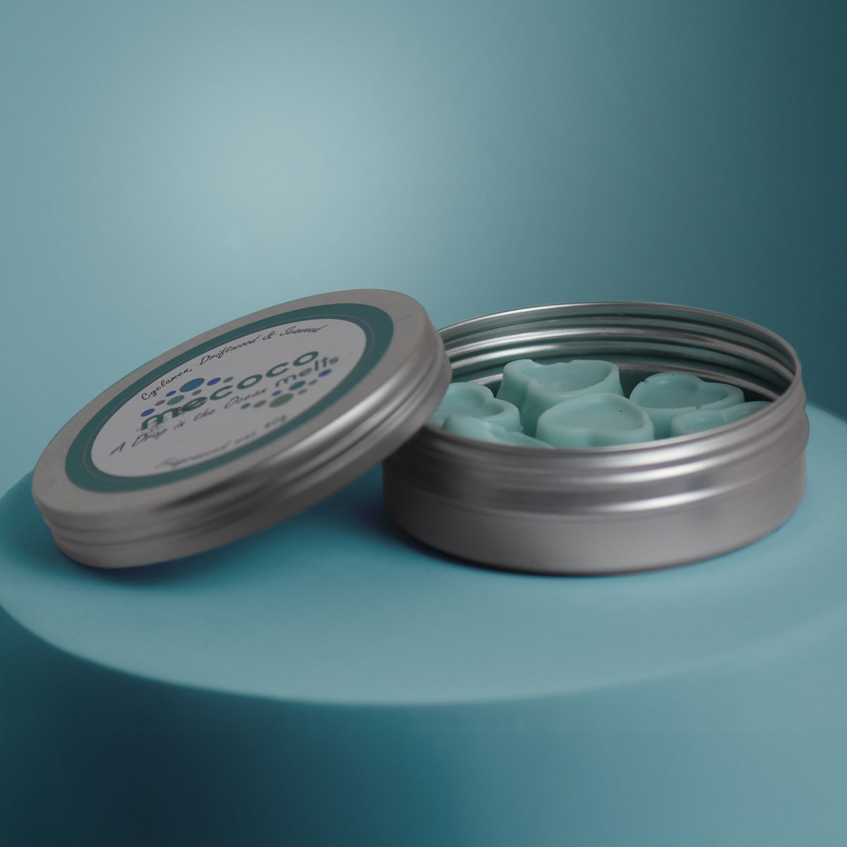 drop in the ocean wax melt tin