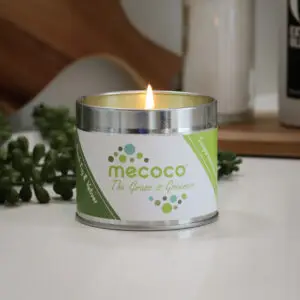 The Grass is Greener / Black Fig & Vetiver, Green Scented Soy Wax Candles