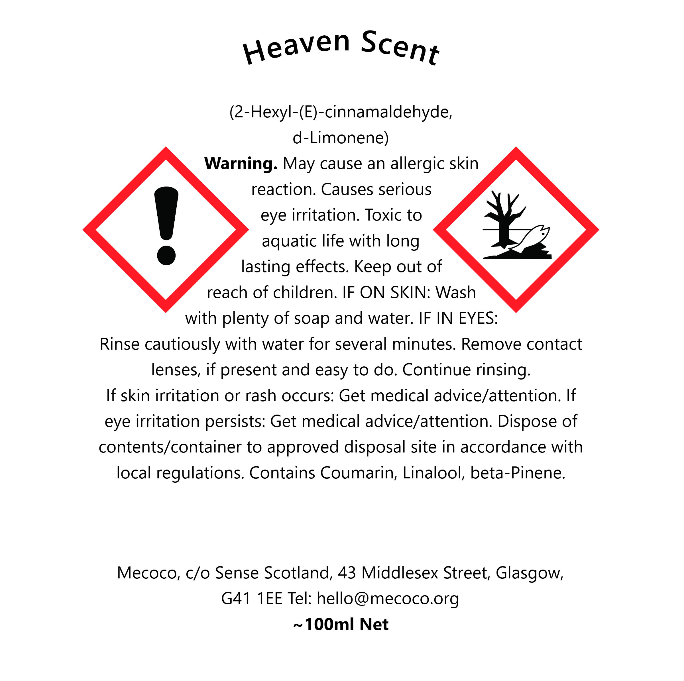 Heaven Scent / Lily of the Valley & Bergamot Reed Diffuser - Image 4