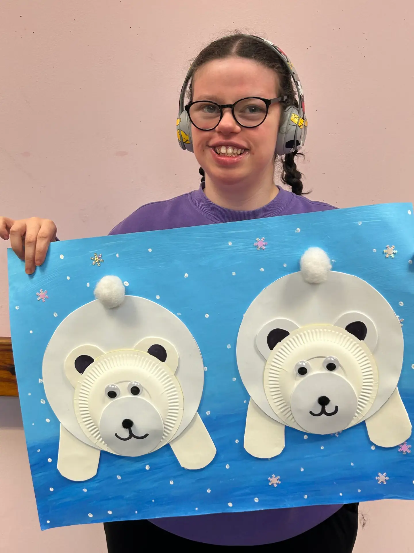 Polar Bears Christmas Card - Image 2